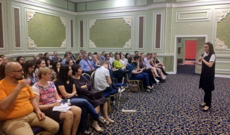 Семинар по теме публичных выступлений в «Армаде»